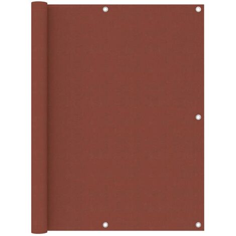 Écran de balcon,Brise-vue UV Protection Terre cuite 120x300 cm Tissu Oxford -37401 (1/5)