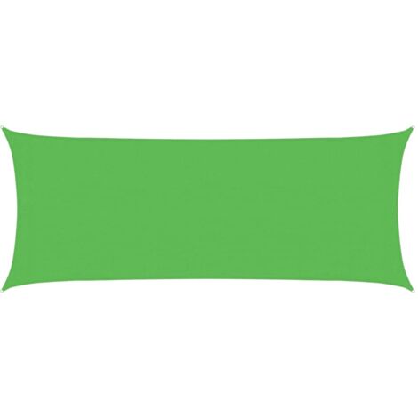 Voile d'ombrage - Toile d'ombrage - Auvent Imperméable - UV Protection pour Jardin Terrasse - 160 g/m² Vert clair 2x4,5 m PEHD XDNXN99645 MaisonChic (1/9)