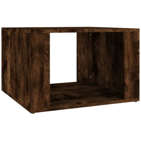 Table de chevet, Table d'appoint，Table de nuit Chêne fumé pour Salon Chambre 57x55x36 cm Bois d'ingénierie XZ211 MaisonChic (1/5)