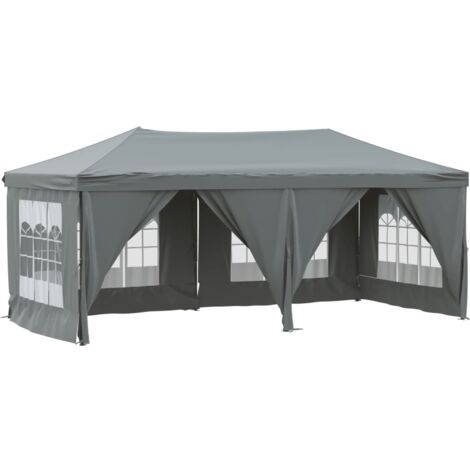 Tente de fête pliable The Living Store - 431 x 291 x 315 cm - Crème