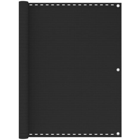 Écran de balcon Magnifique - Brise Vue Jardin Terrasse - PEHD 120x500 cm Anthracite Chic-112799 (1/5)