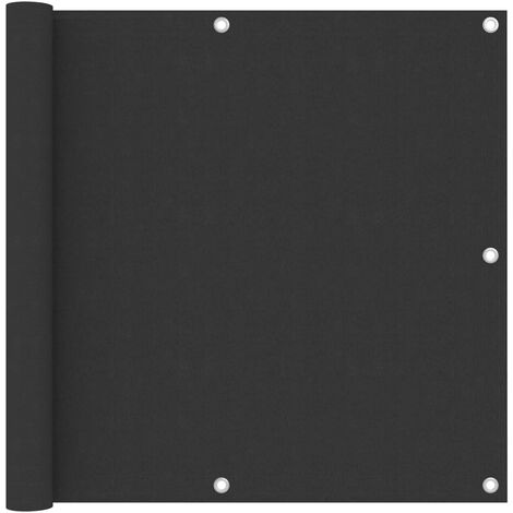 Écran de balcon,Brise-vue UV Protection Anthracite 90x300 cm Tissu Oxford -15738 (1/5)