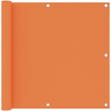 Écran de balcon,Brise-vue UV Protection Orange 90x400 cm Tissu Oxford -80241 (1/5)