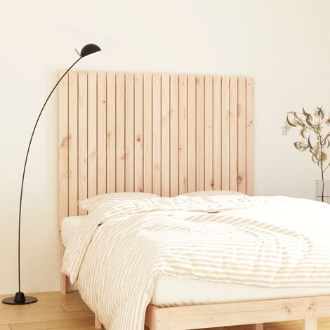 Tête de lit Classique - Tête de lit murale Montage Facile pour Chambre - 140x3x110 cm Bois massif de pin -82959 (1/5)