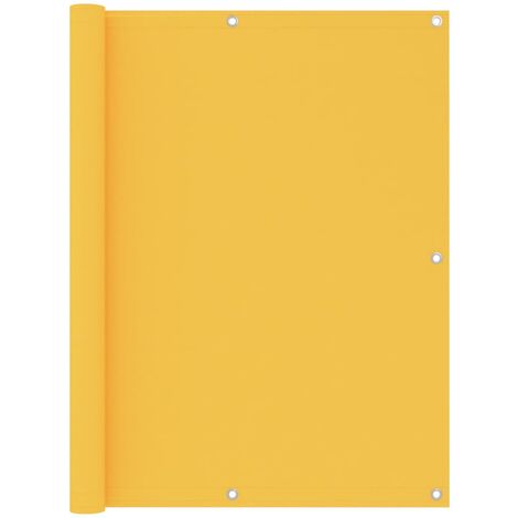 Écran de balcon Magnifique - Brise Vue Jardin Terrasse - Jaune 120x500 cm Tissu Oxford Chic-413877 (1/5)