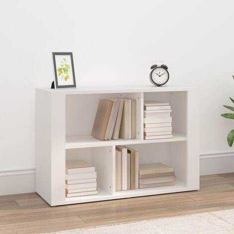 Buffet,Bahut, Meuble de Rangement pour Salon, Salle à Manger Blanc 80x30x54 cm Bois d'ingénierie, Armoire de Rangement FBV39862 (1/5)