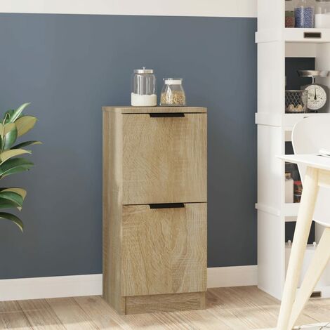 Buffet,Bahut, Meuble de Rangement pour Salon, Salle à Manger Chêne sonoma 30x30x70 cm Bois d'ingénierie, Armoire de Rangement FBV37596 (1/5)