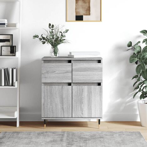 Buffet,Buffet Commode de salon/séjour Sonoma gris 60x35x70 cm Bois d'ingénierie -TZ51946 (1/5)