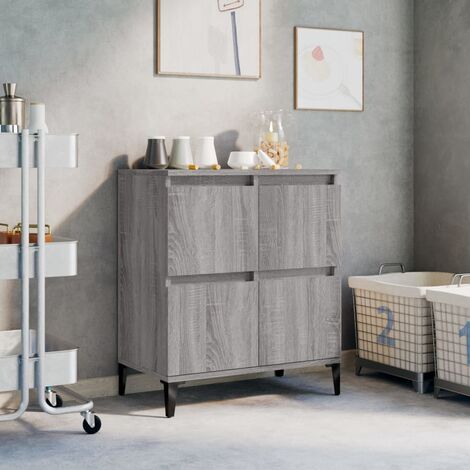 Buffet,Buffet Commode de salon/séjour Sonoma gris 60x35x70 cm Bois d'ingénierie -TZ75334 (1/5)
