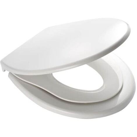 Abattant WC  Siège de Toilette à fermeture en douceur Generation Blanc 52648