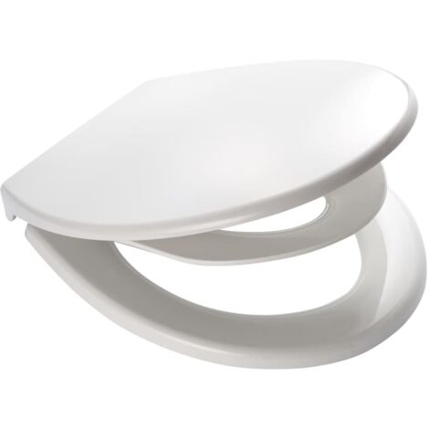 Abattant WC  Siège de Toilette à fermeture en douceur Generation Blanc 52648