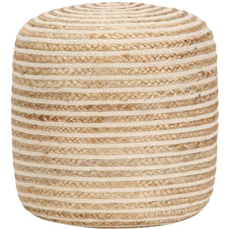 Pouf fait à la Poufs,Tabouret basse,Repose-pieds 40 x 45 cm Jute CNENE158375 (1/5)