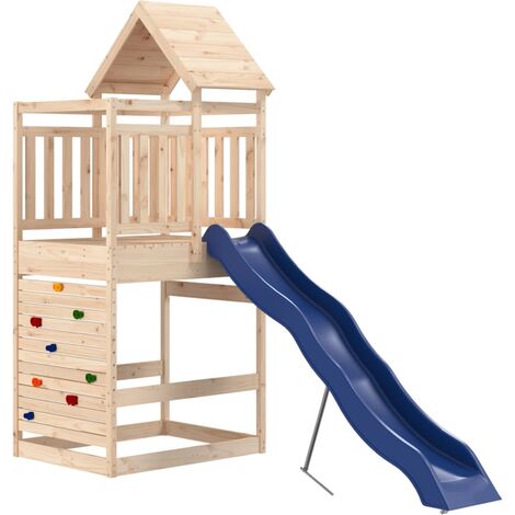 vidaXL Aire de Jeux d'Extérieur Centre d'Activités pour Enfants Balançoire  Tout-Petit Arrière-Cour Jardin 285x305x226,5 cm Bois de Pin Imprégné :  : Jeux et Jouets