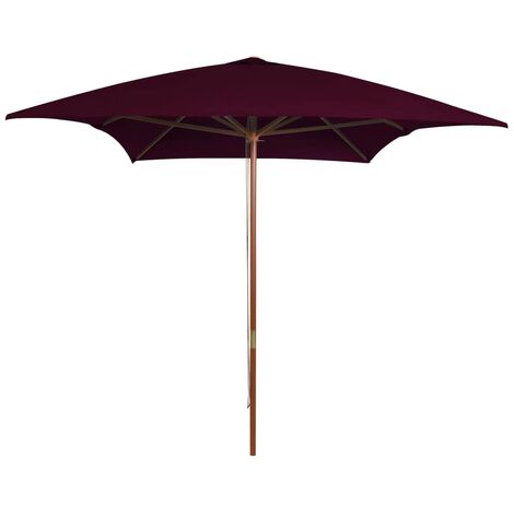 Demi-parasol de Jardin avec Mât Pare-soleil Terrasse Patio Multicolore  vidaXL