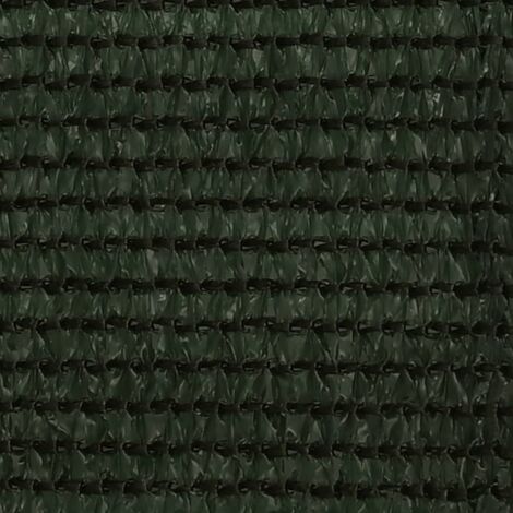 Brise vue pour balcon - Brise vent Écran de jardin Vert foncé 90x400 cm PEHD BV260337 (1/5)