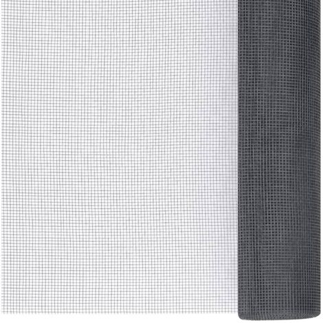Brise Vue pour Balcon Jardin Terrasse, Écran en treillis, Fibre de verre 80x2000 cm Gris OIB1478E (1/5)
