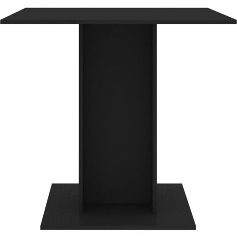 Table à manger Scandinave - Table de salle à manger Noir 80 x 80 x 75 cm Aggloméré BV980291 - BonneVie
