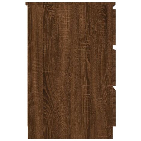 Bureau informatique Table de bureau - Chêne marron 140x50x77 cm Bois d'ingénierie BV358802 - BonneVie