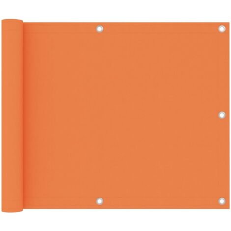 Brise vue pour balcon - Brise vent Écran de jardin Orange 75x500 cm Tissu Oxford BV430050 - BonneVie (1/5)