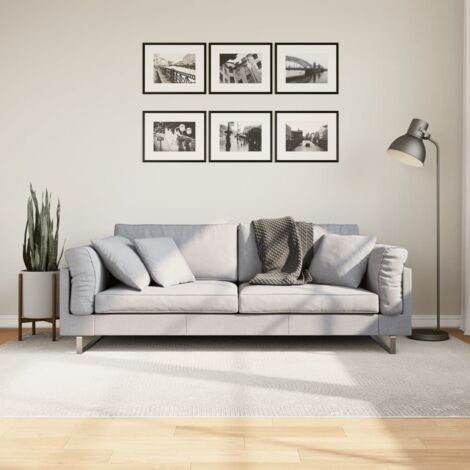 Tapis Salon,Tapis Chambre,Tapis IZA poils courts style scandinave crème 160x230 cm CFW13965 (1/5)
