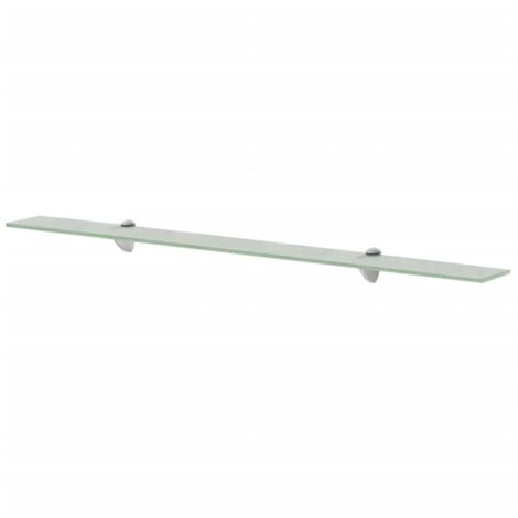 Étagère murale,Étagère suspendue,Etagères Flottantes en verre 100 x 20 cm 8 mm CFW41491 (1/4)