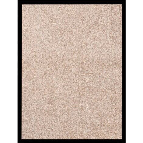Paillasson,Tapis d'entrée,Tapis de Porte Intérieur et Extérieur Beige 60x80 cm CFW79863 (1/5)