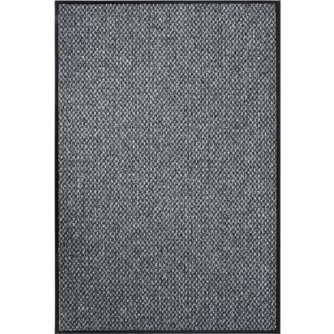 Paillasson,Tapis d'entrée,Tapis de Porte Intérieur et Extérieur Gris 80x120 cm CFW99813 (1/5)