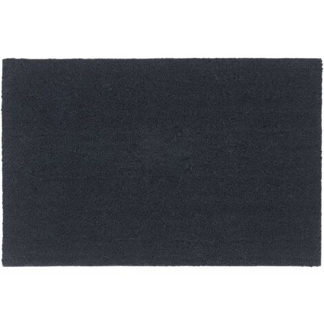 Tapis Salon,Tapis Chambre,Tapis de porte gris foncé 65x100 cm fibre de coco touffeté CFW99680 (1/5)