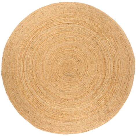 Tapis Salon,Tapis Chambre,Tapis jute tressé 240 cm Rond CFW34490 (1/5)