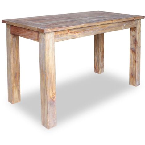 Table à manger,Table de salle à manger Bois de récupération 120x60x77 cm CFW47268 (1/5)
