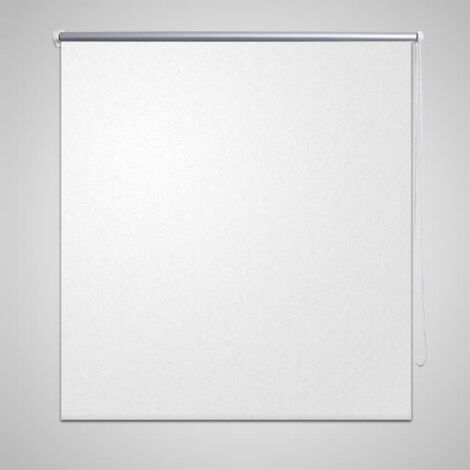 Store enrouleur occultant 160 x 230 cm blanc CFW16485 (1/4)