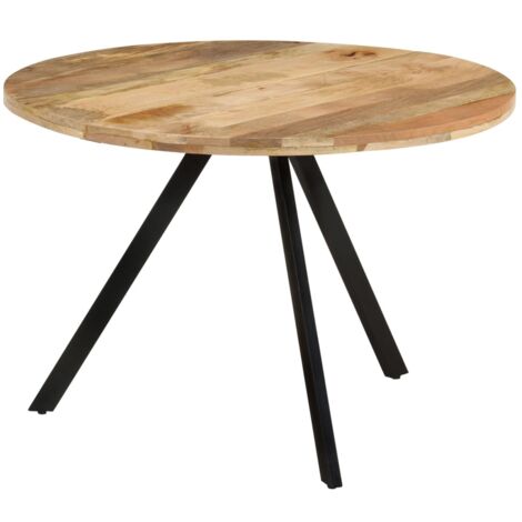 Table à dîner,Table de salle à manger 110x75 cm Bois de manguier massif CFW69259 (1/5)