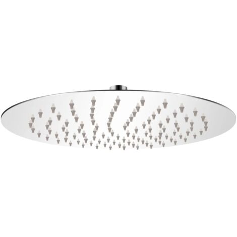 Tête de douche plongeante ronde en acier inoxydable 25 cm CFW55442 (1/5)