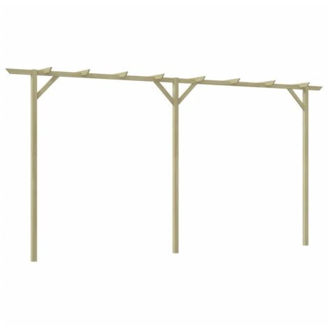 Pergola de jardin 410 x 40 x 203 cm Bois CFW12303 (1/5)