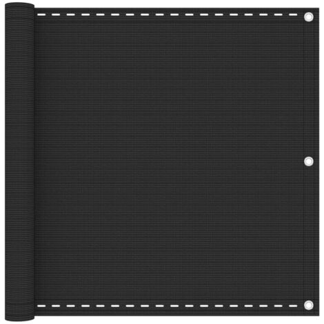 Écran de balcon en PEHD 90x600 cm Anthracite CFW96881 (1/5)