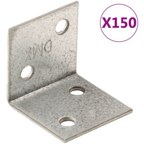Équerre 90° acier galvanisé – Fixation et renfort de structure