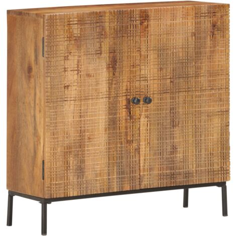 Buffet，Meuble de Rangement，Bahut pour Salon, Salle à Manger, Cuisine 75 x 30 x 75 cm Bois de manguier massif CFW477374 (1/5)