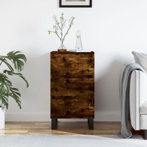 Buffet,Meuble de Rangement,Bahut pour Salon, Salle à Manger, Cuisine chêne fumé 40x35x70 cm bois d'ingénierie CFW290929 (1/5)