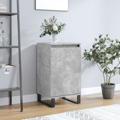 Buffet,Meuble de Rangement,Bahut pour Salon, Salle à Manger, Cuisine gris béton 40x35x70 cm bois d'ingénierie CFW356371 (1/5)