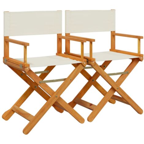 Lot De 2 Housses Pour Chaises Pliantes Jardin - Tissu Oxford Imperméable - 20x71x34 Cm