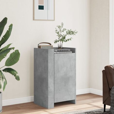 Buffet,Meuble de Rangement,Bahut pour Salon, Salle à Manger, Cuisine gris béton 45x35x75 cm Bois d'ingénierie CFW95330 (1/5)