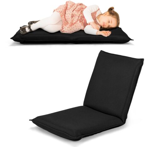 Chaise de Sol Pliable, Tatami Inclinable en 6 Position, Chaise de Plancher pour Jeu, Lecture 44