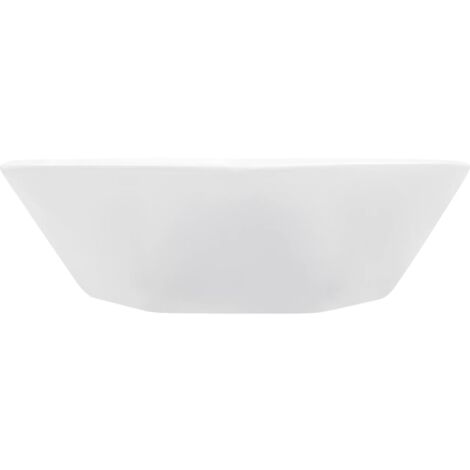 Lavabo à poser Lavabo Vasque salle de bain  41x36,5x12 cm Céramique Blanc