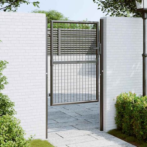 YRHOME Porte de jardin porte de clôture clôture de jardin grillage