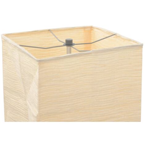 Lampadaire avec support  Lampadaire sur Pied Salon en acier 135 cm Beige