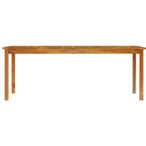 Table de jardin Table d'extérieur  Table d'appoint 200x100x74 cm Bois d'acacia solide 43132