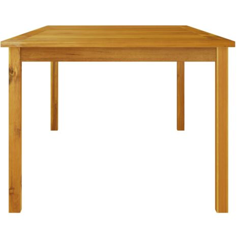 Table de jardin Table d'extérieur  Table d'appoint 200x100x74 cm Bois d'acacia solide 43132