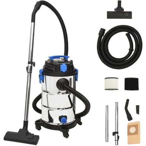 Aspirateur sec et humide Aspirateur Robot De Nettoyage 1200 W 30 L Argenté 73625 (1/5)