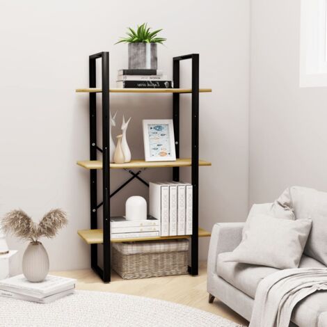 Bibliothèque, Etagère de rangement, Meuble de rangement, 60x30x105 cm bois de pin massif wer96949 DESIGN IN (1/5)