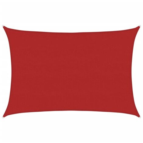 Voile d'ombrage, Voile de Parasol, Toile Ombrage 160 g,m² Rouge 5x7 m PEHD CON835089 DESIGN IN (1/5)